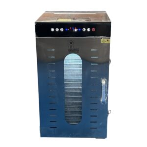 Deshidratadora de acero inoxidable eléctrica de 20 bandejas