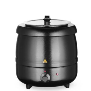 olla negra , calentador de sopa  13 litros